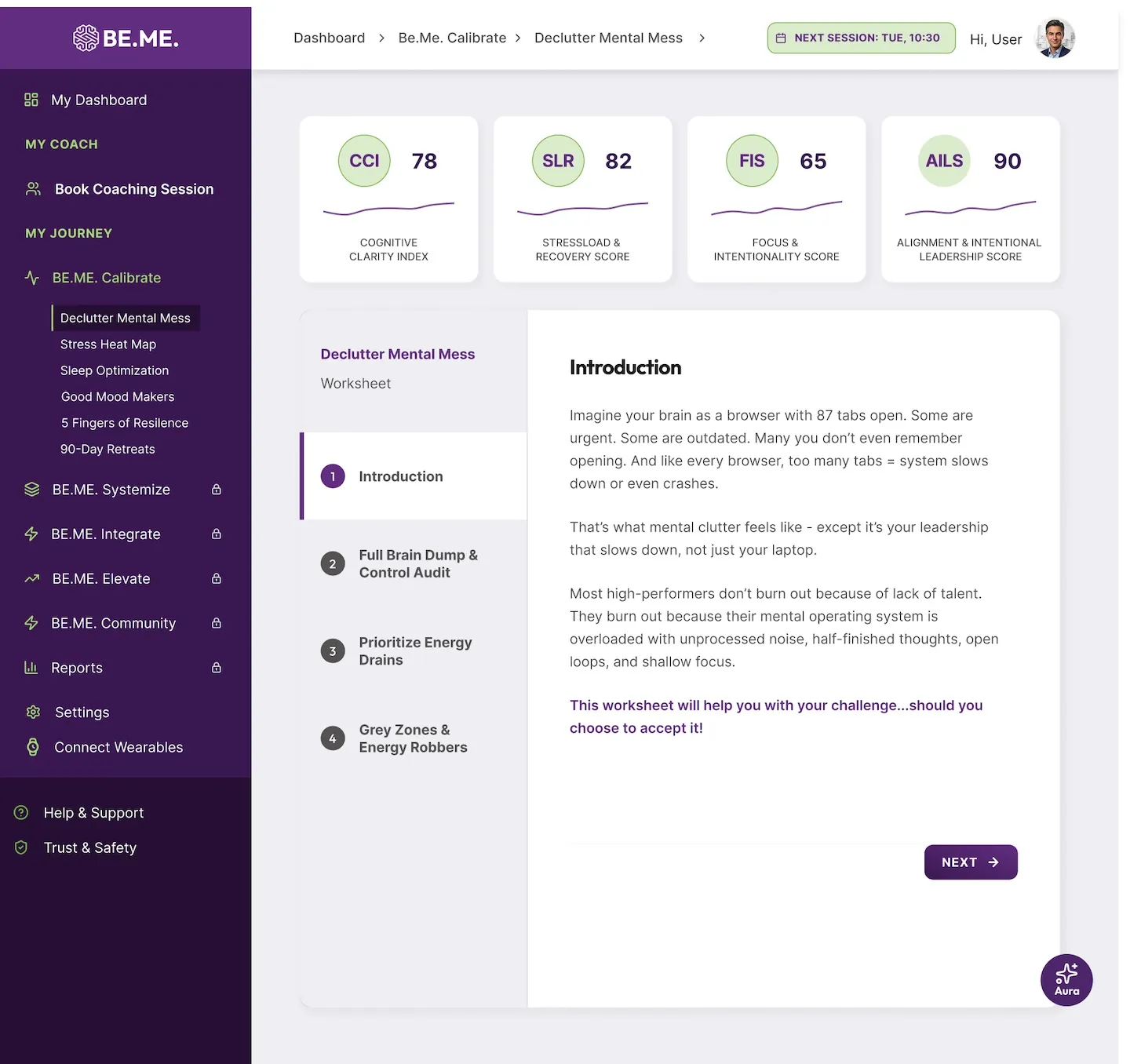 BE.ME AI product detail