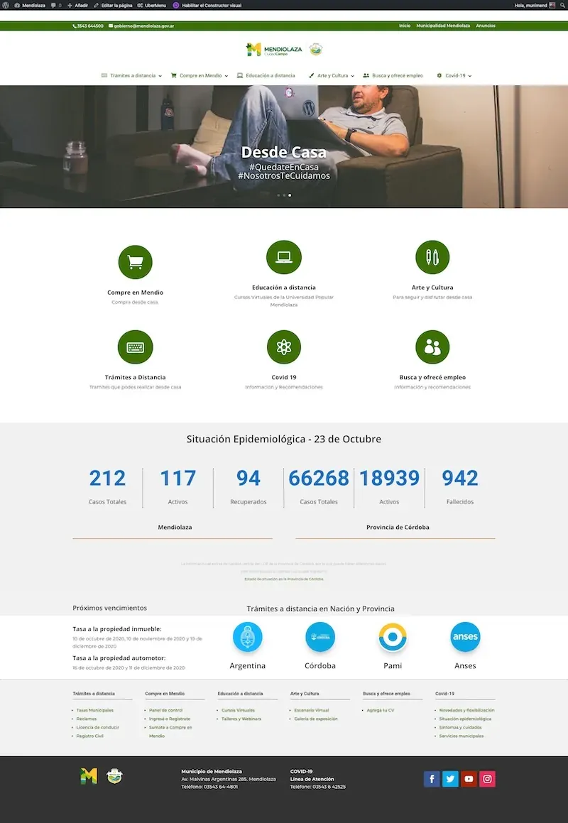Municipality of Mendiolaza digital service reference